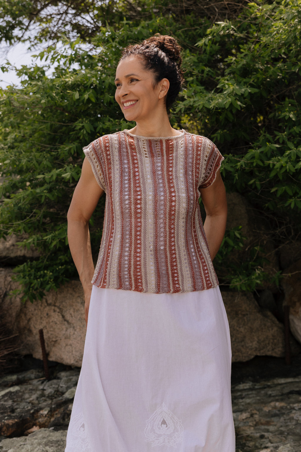 Yembe Top Knitting Pattern by Valentina Consalvi – Quince & Co.