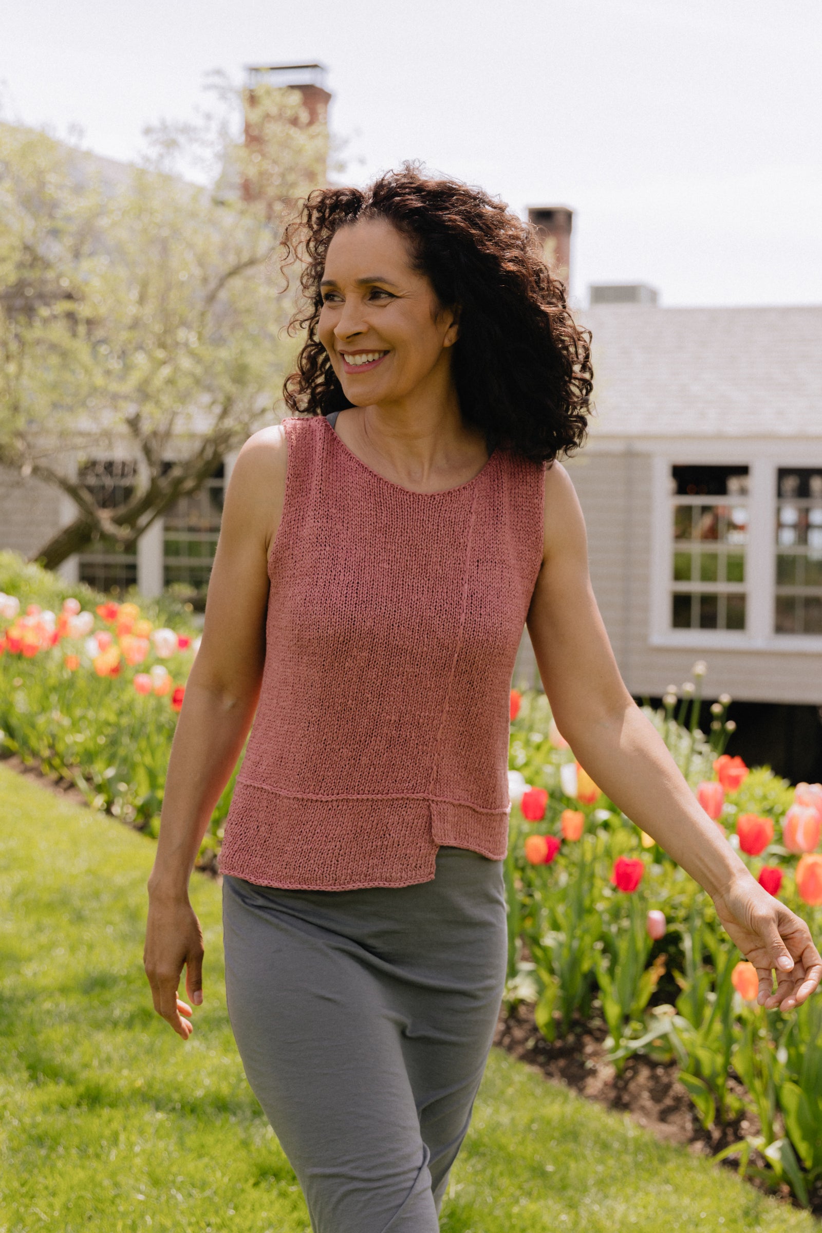 Marai Tank Top Knitting Pattern by Hanna Maciejewska – Quince & Co.