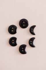 black moon phase ceramic buttons - book - Image 1