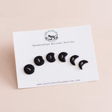 black moon phase ceramic buttons - book - Image 3