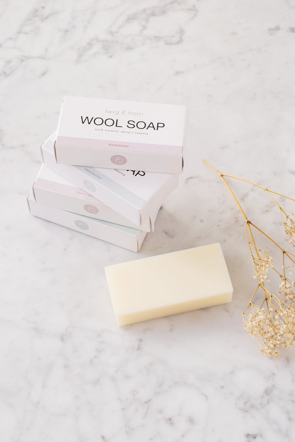 wool soap bar