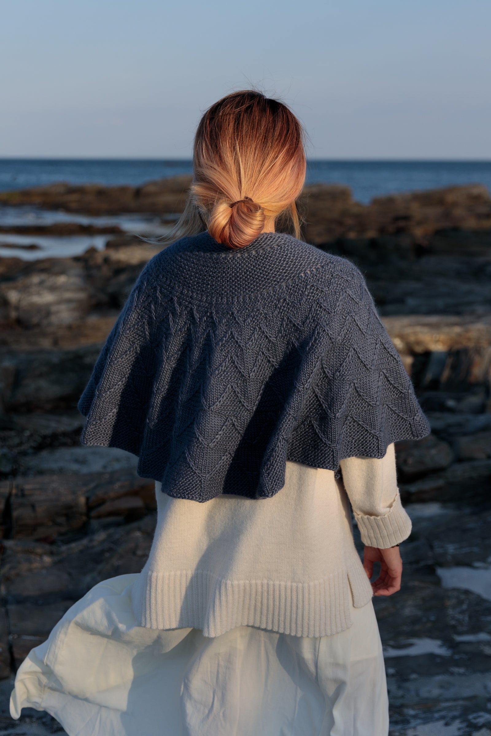 Asteraceae Shawl Knitting Pattern by Orlane Sucche – Quince & Co.