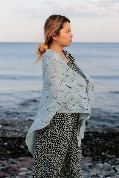 Echeveria Shawl Knitting Pattern by Lana Jois – Quince & Co.