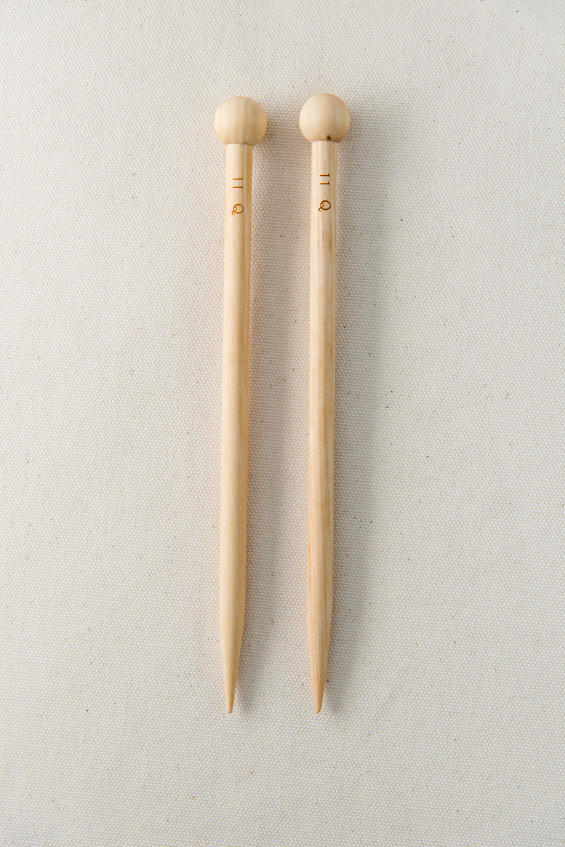 birch 7 straight knitting needles – Quince & Co.