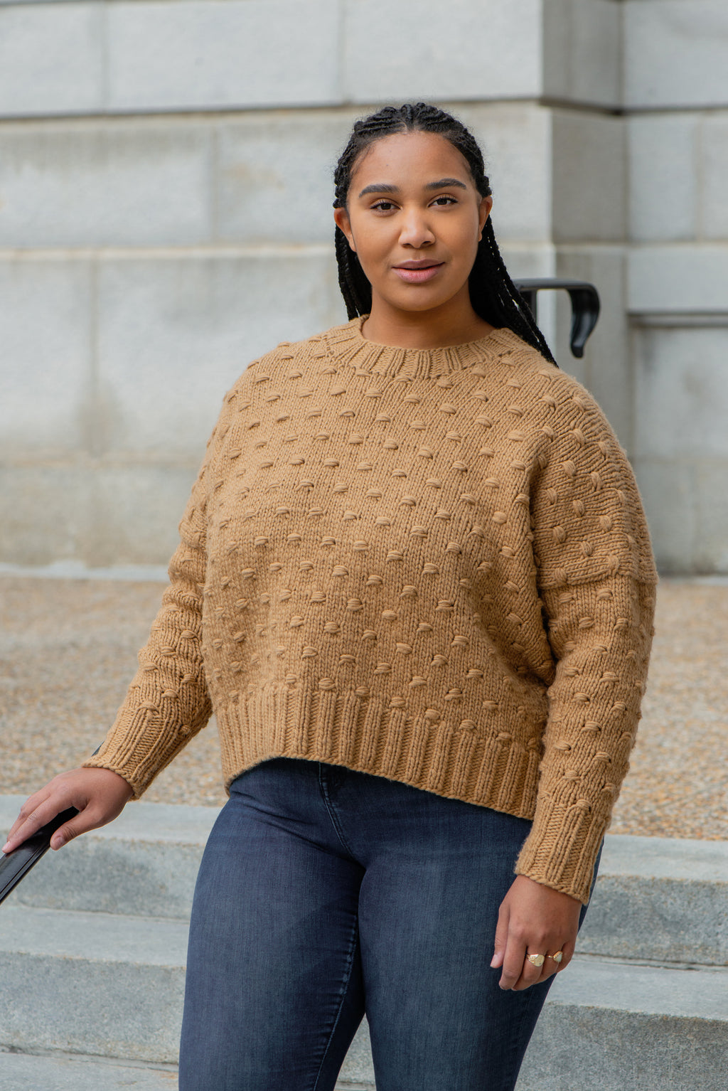 Klem Pullover Sweater Knitting Pattern by Jill Thompson Beach