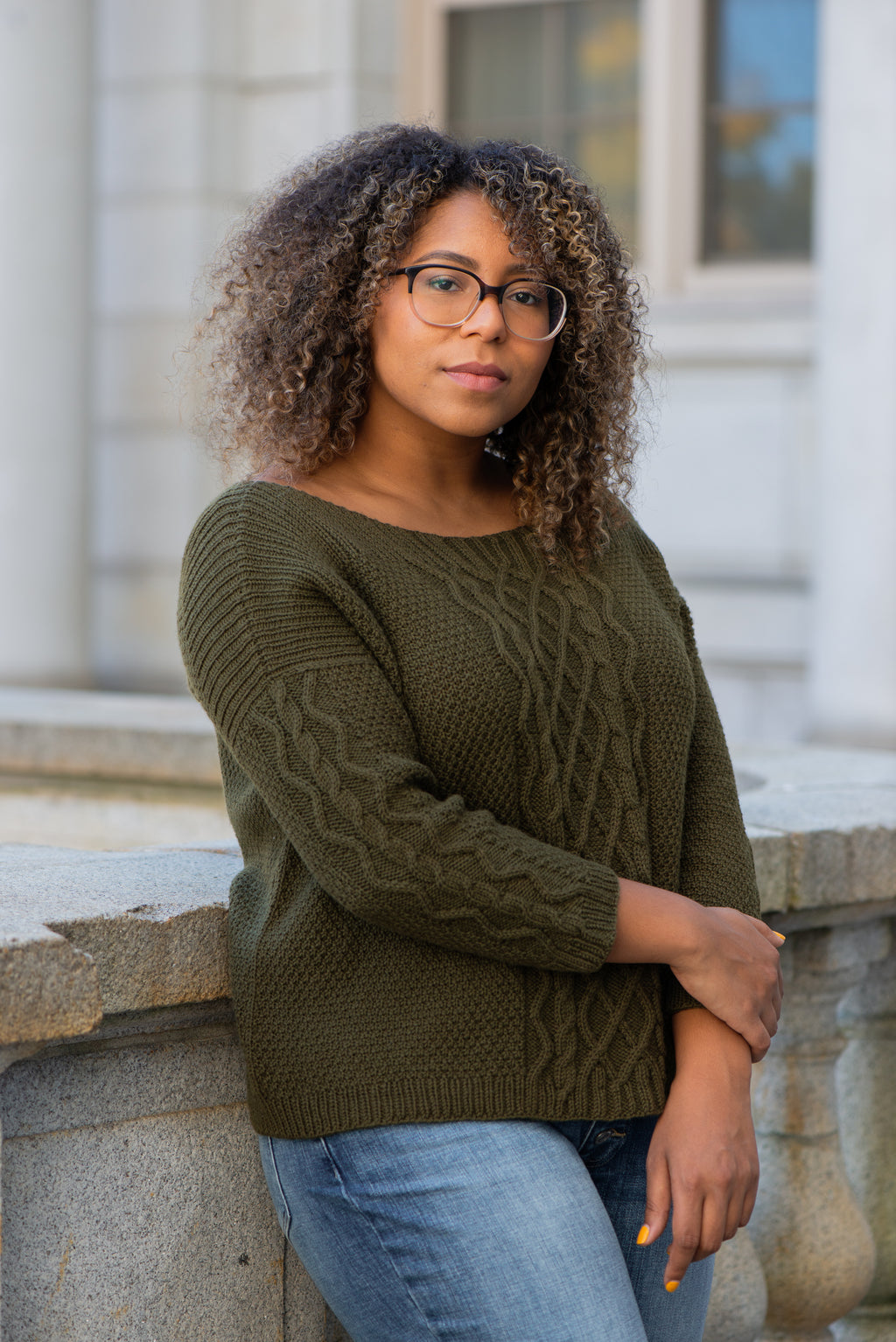 McKie Pullover Sweater Knitting Pattern by Hanna Maciejewska