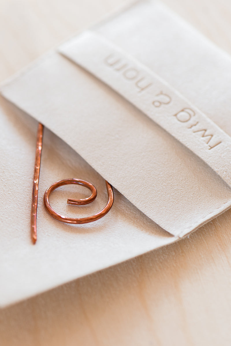 Twig & Horn Copper Cable Needle – Quince & Co.