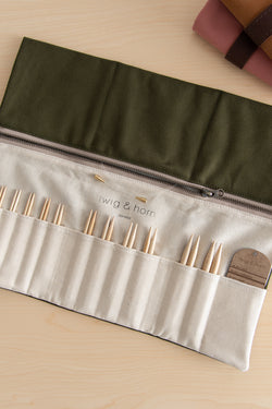 standard canvas interchangeable needle case