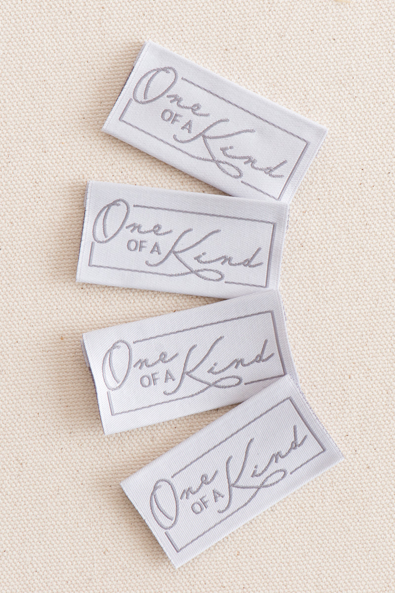 one of a kind woven labels – Quince & Co.