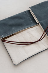 waxed canvas all purpose carrying case - book - Image 4