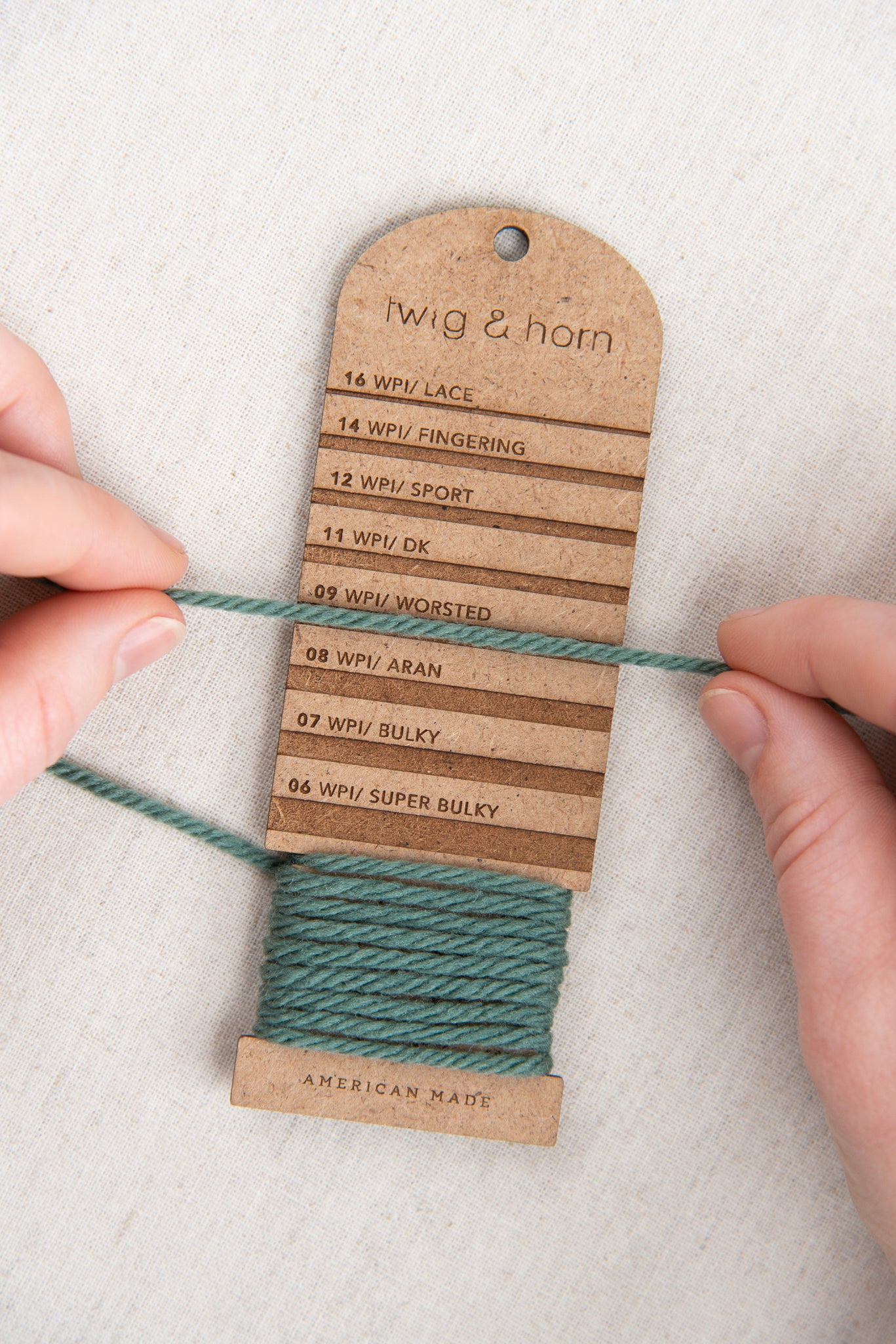 wraps per inch tool – Quince & Co.