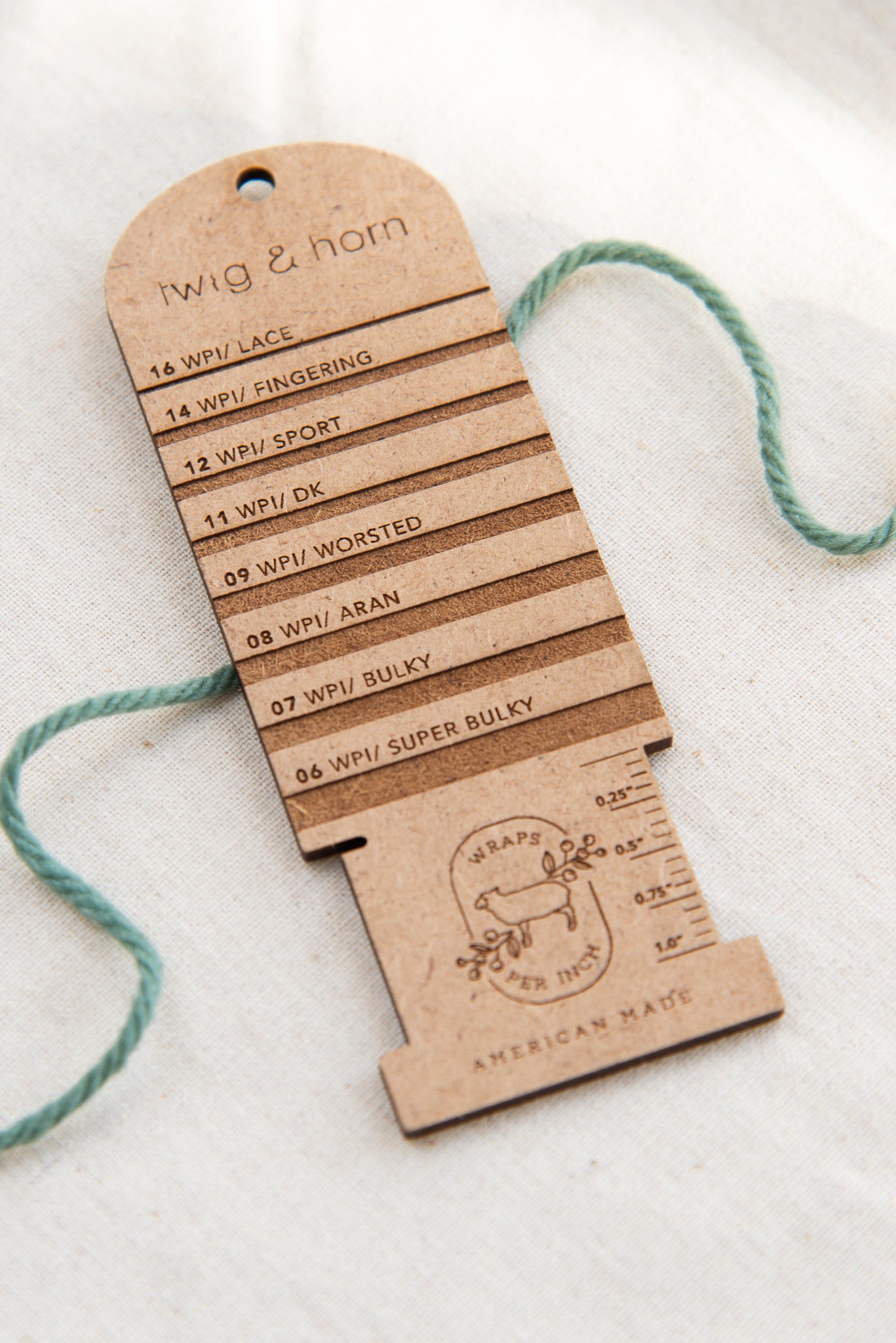 wraps per inch tool – Quince & Co.