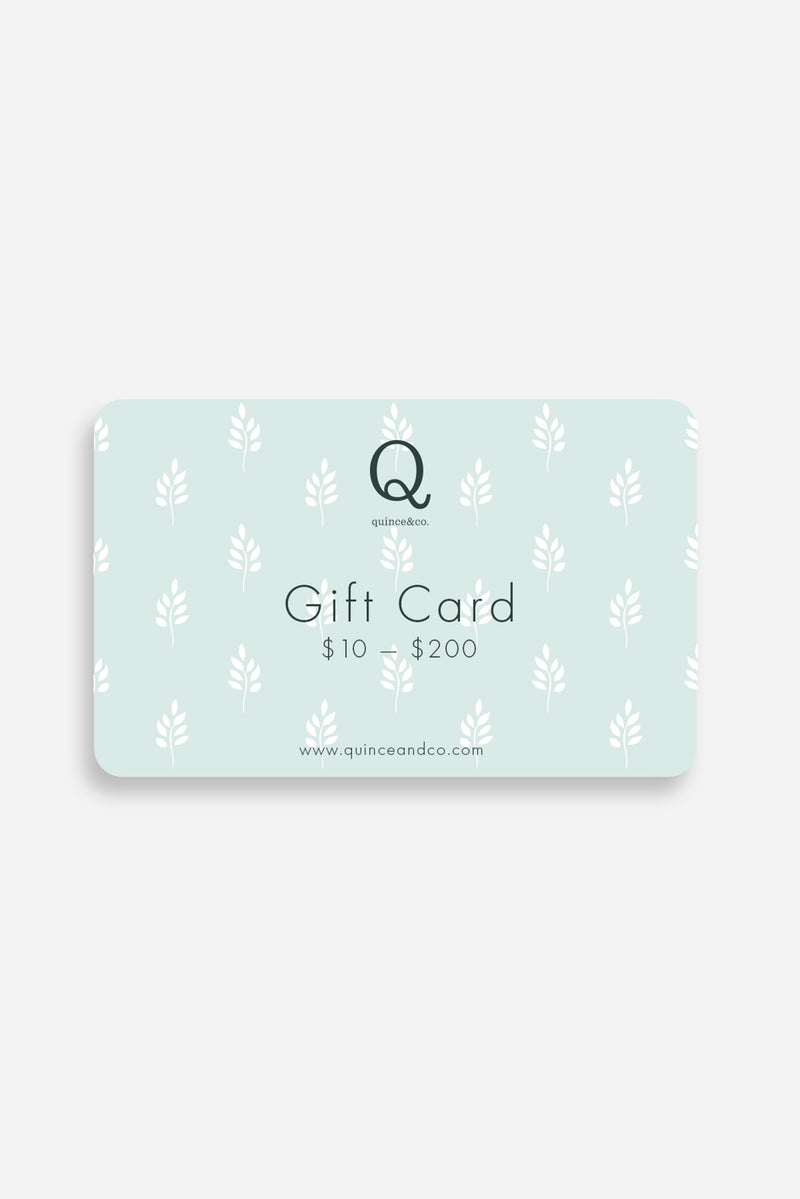 e-gift certificate – Quince & Co.