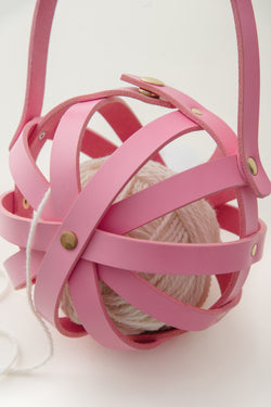 geo.metry yarn ball bag cocoon