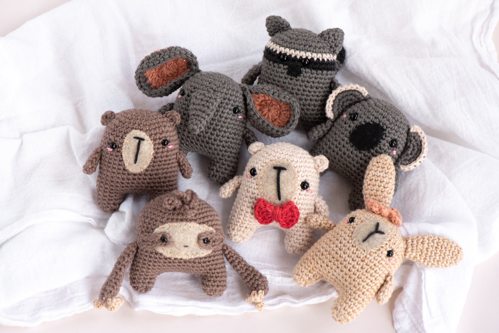 Pocket Menagerie - A Crochet Animals and Blanket Pattern E-Book by Ezgi ...