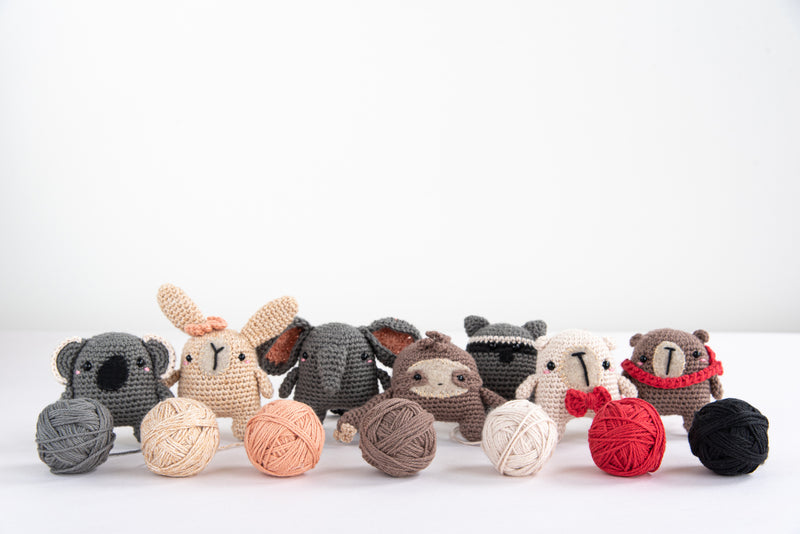 Pocket Menagerie - A Crochet Animals and Blanket Pattern E-Book by Ezgi  Tandogan – Quince & Co.