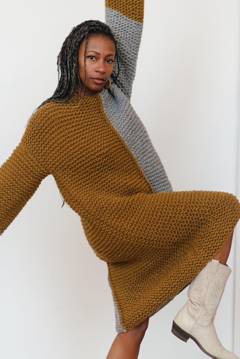 The Rectangle Project #11 / Dress Beginner Knitting Pattern Quince & Co. The Rectangle Project #11 / Dress Beginner Knitting Pattern Quince & Co.