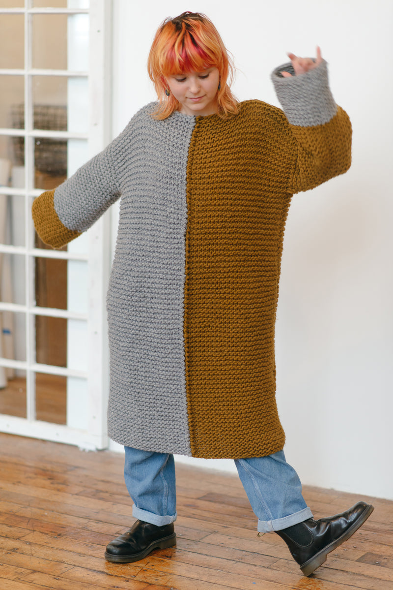 The Rectangle Project #11 / Dress Beginner Knitting Pattern Quince & Co. The Rectangle Project #11 / Dress Beginner Knitting Pattern Quince & Co.