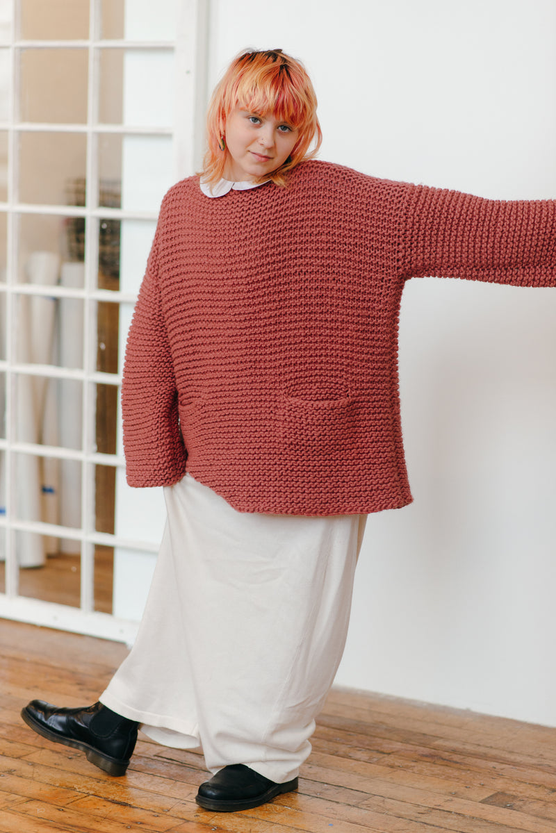 rectangle #4 / pullover with pockets