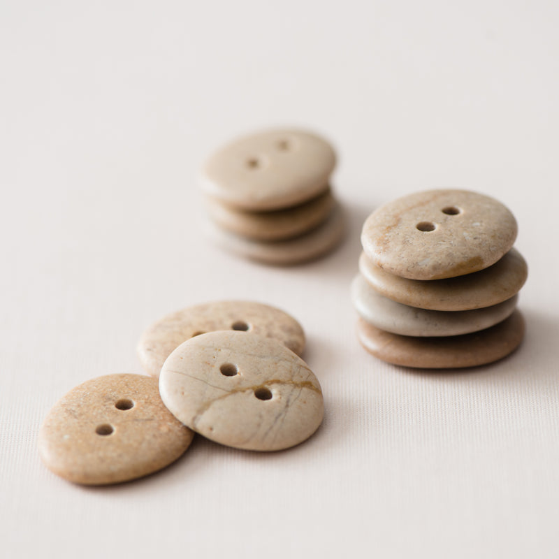 beige river rock buttons - book - Image 3