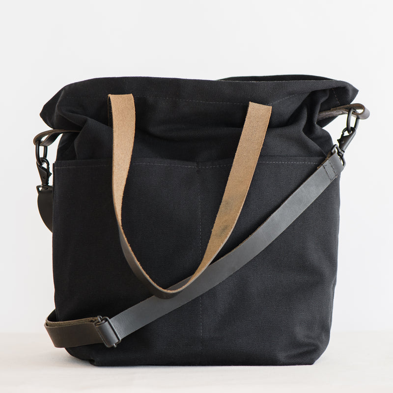 canvas crossbody project tote - book - Image 5