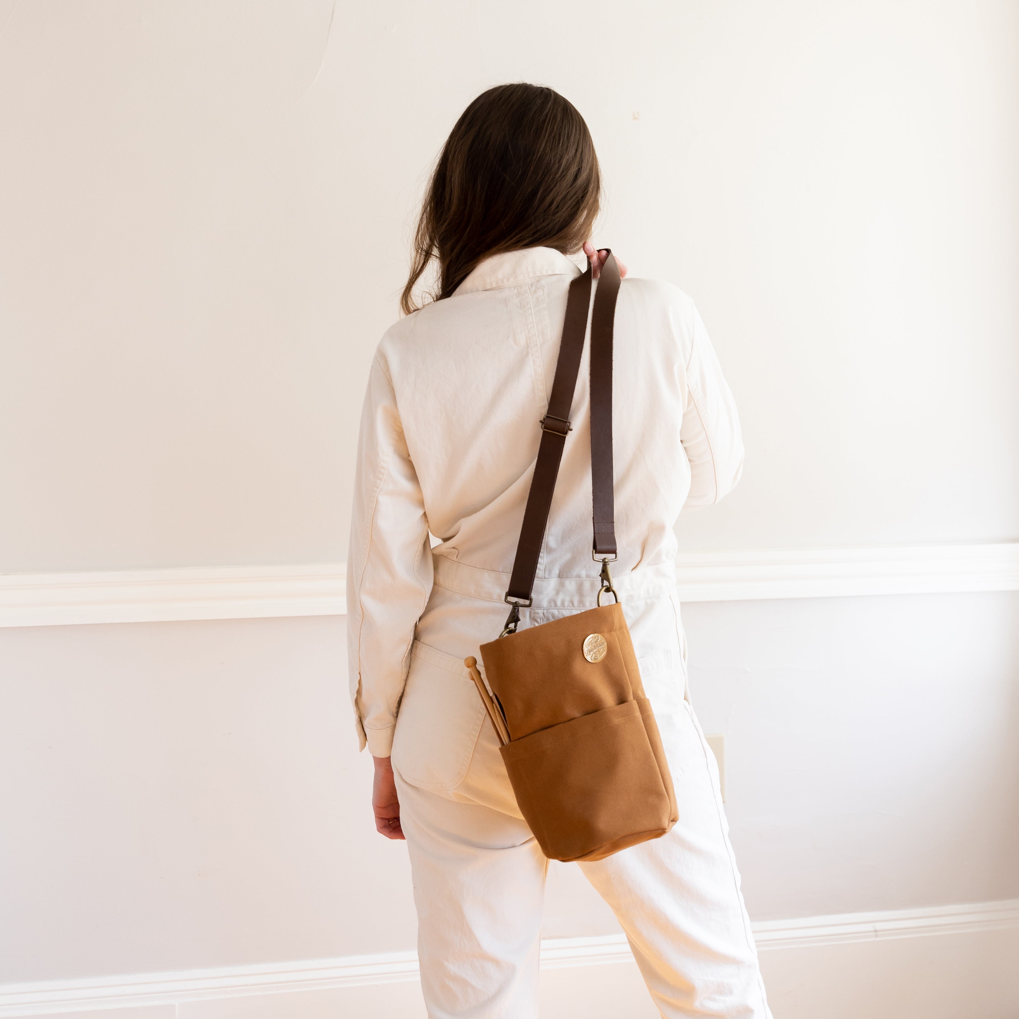 Canvas Bucket Bag Quince & Co.