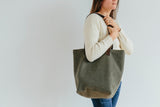 original wool project tote - book - Image 3