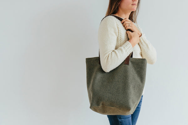 original wool project tote – Quince & Co.