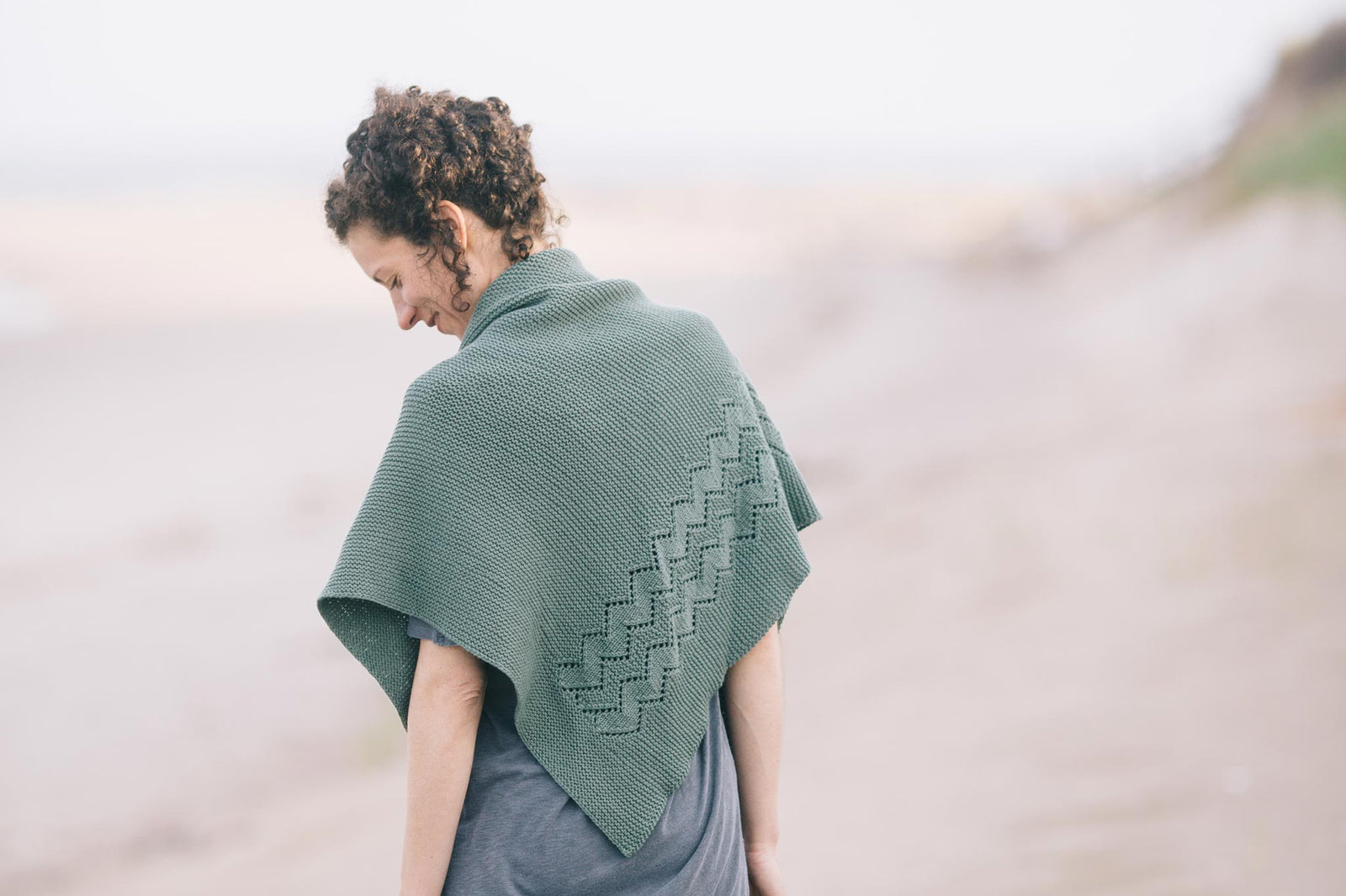 beryl shawl knitting pattern – Quince & Co.