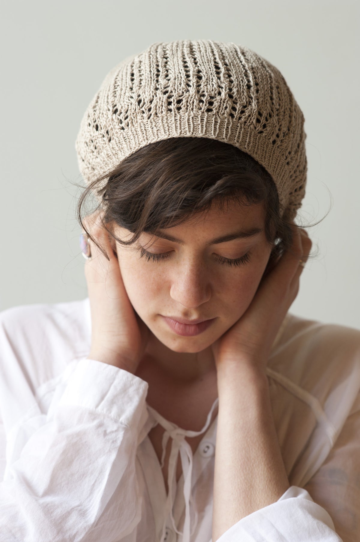 NWT CELINE Beret In Aran Mohair 100% Authentic wool Bronte_wool_felt_beret_Claar_c  main image 4