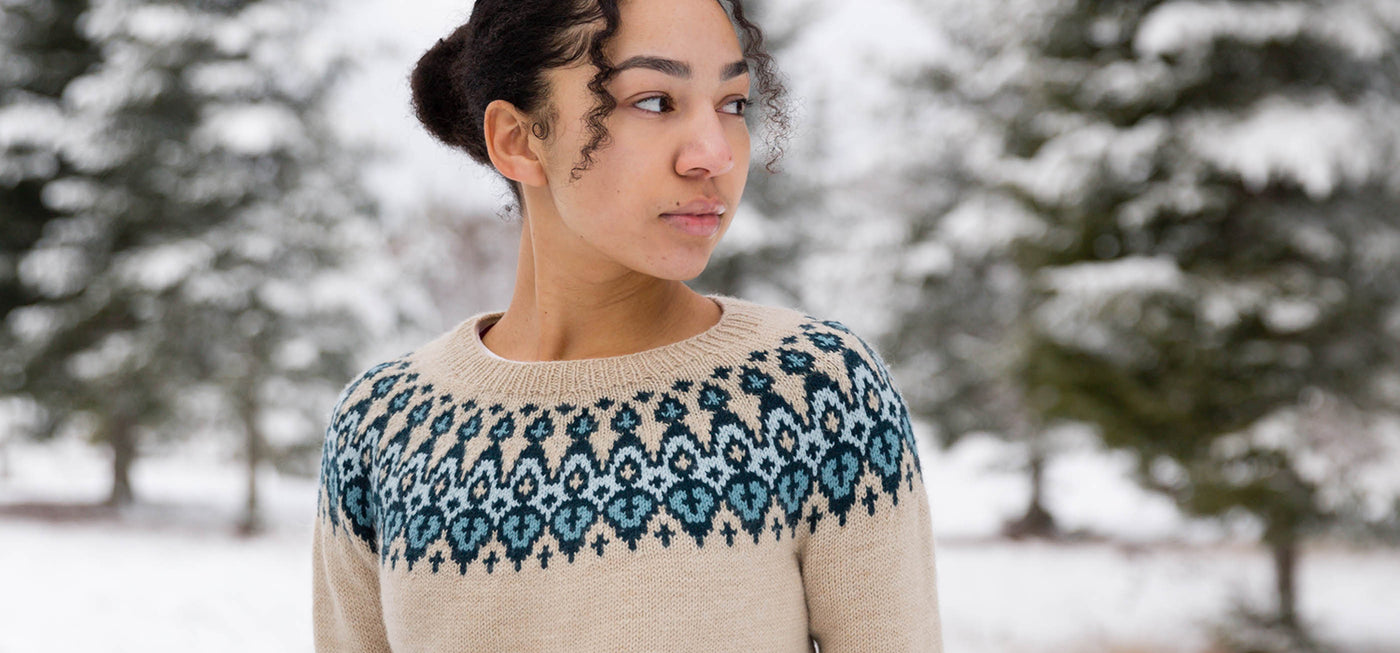 clayton pullover knitting pattern – Quince & Co.