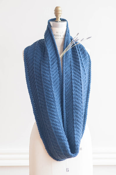 fluting cowl knitting pattern – Quince & Co.