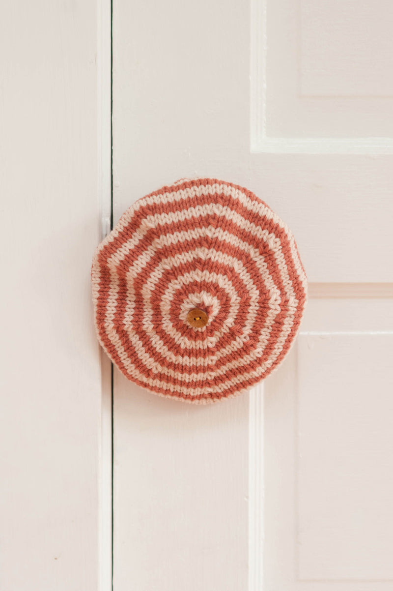 autumn frock & stripe beret - pattern - Image 3