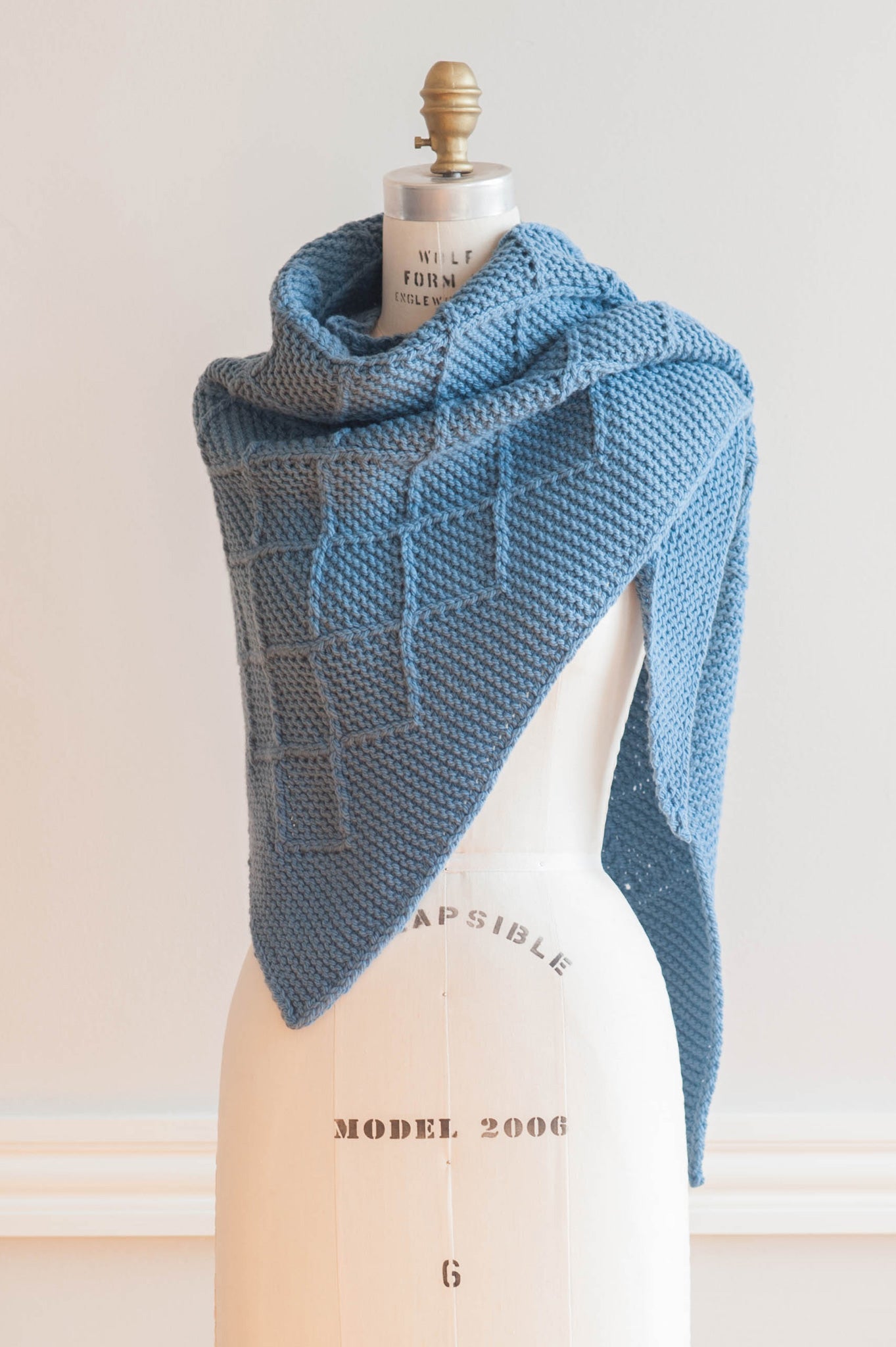 meander shawl knitting pattern – Quince & Co.