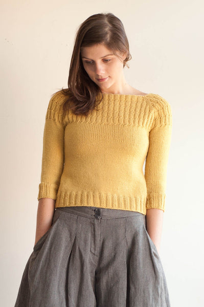 petra pullover knitting pattern – Quince & Co.