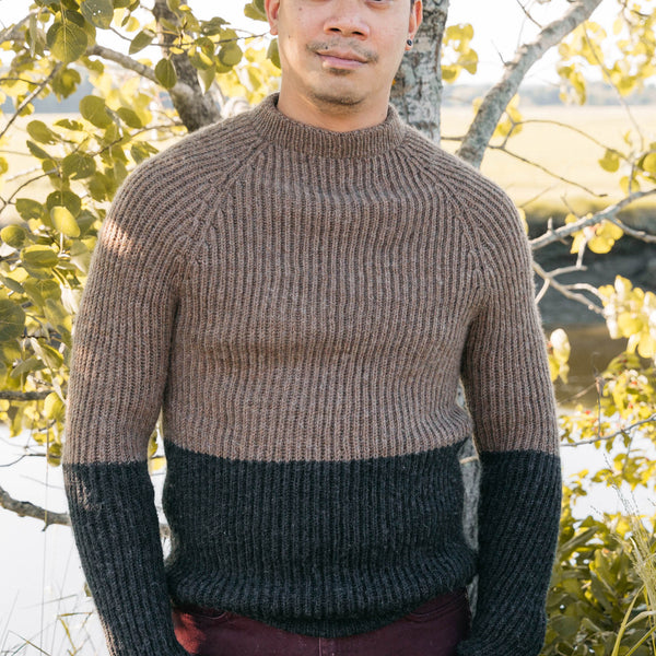 quinton pullover knitting pattern – Quince & Co.