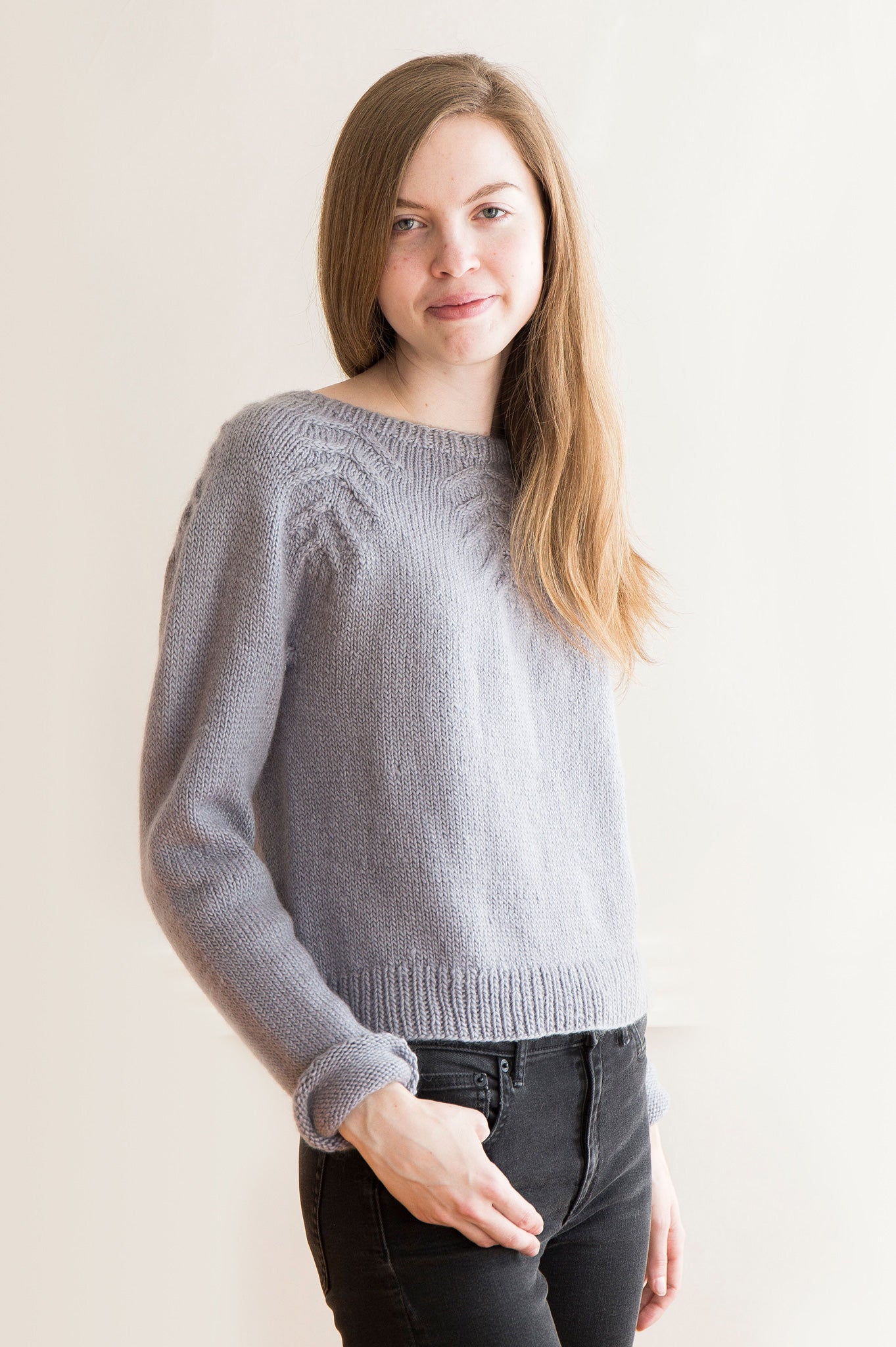 rime pullover knitting pattern – Quince & Co.