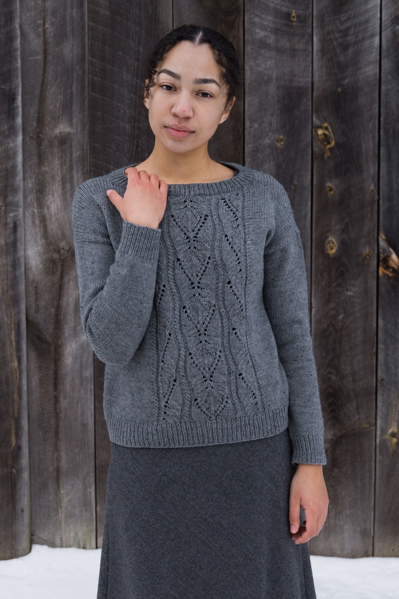 rowe pullover knitting pattern – Quince & Co.