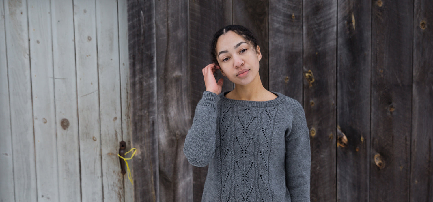 rowe pullover knitting pattern – Quince & Co.