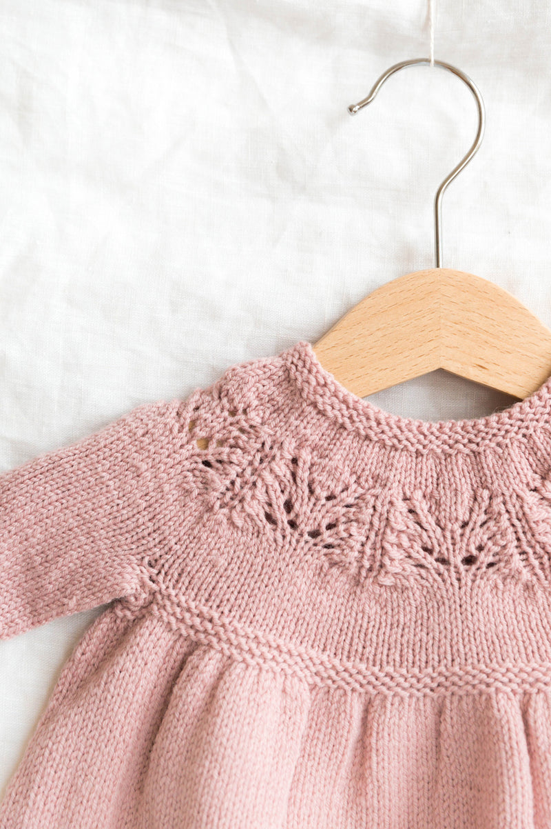 sapling dress knitting pattern – Quince & Co
