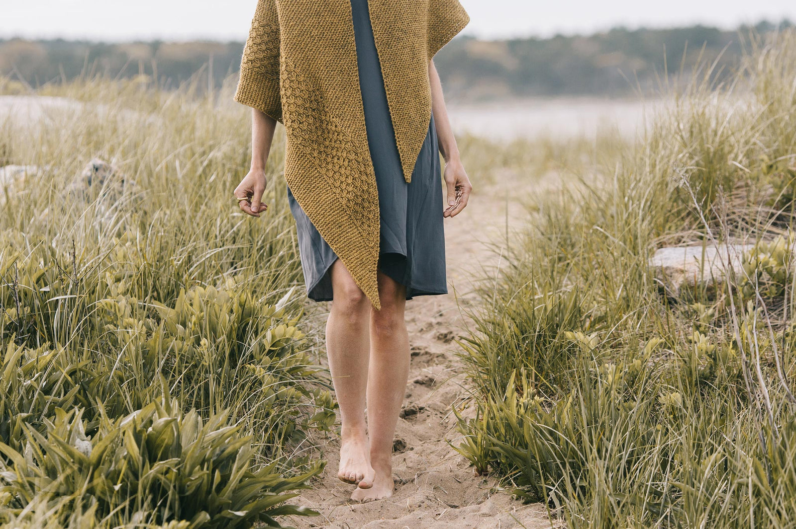 topaz shawl knitting pattern  Quince & Co.
