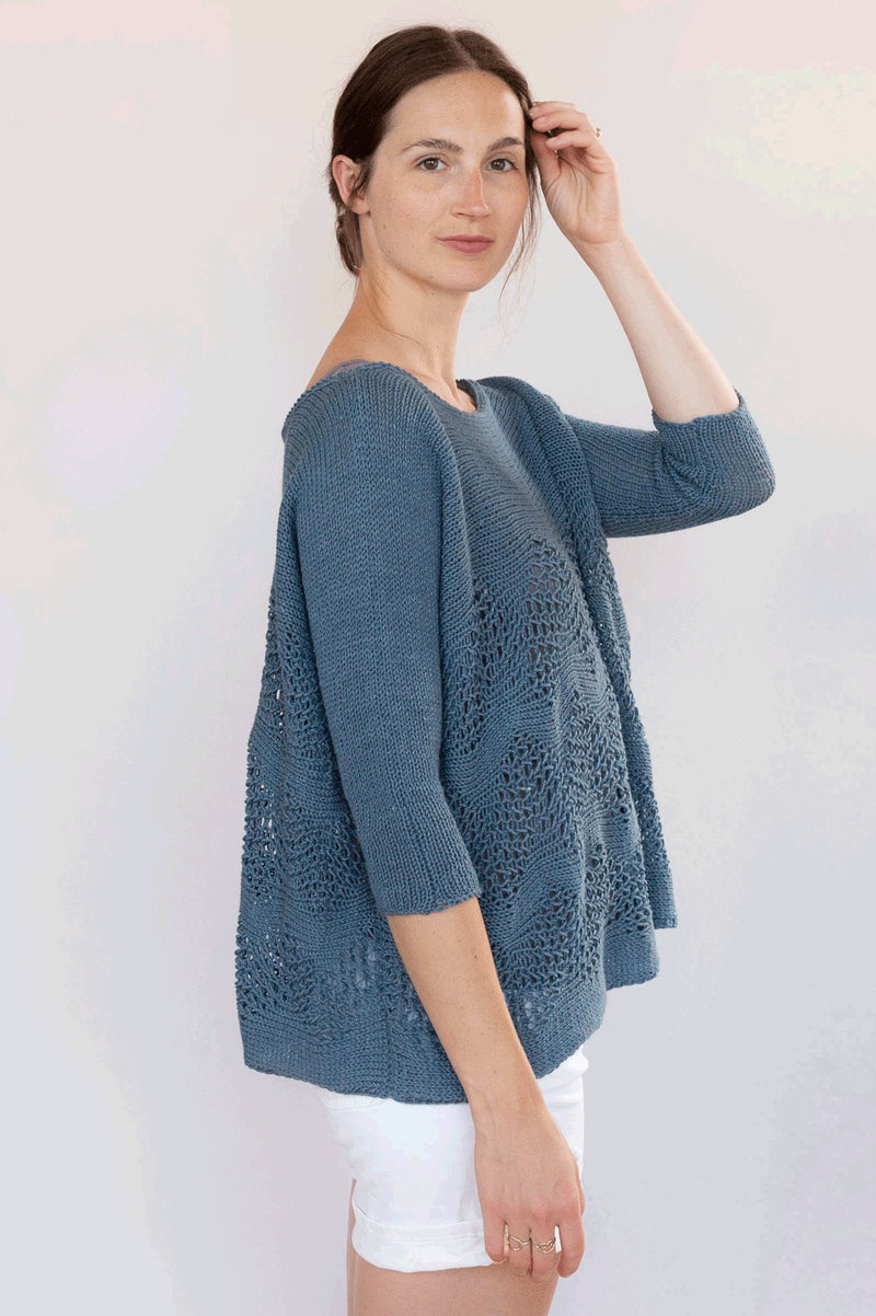 vaughn pullover knitting pattern – Quince & Co.