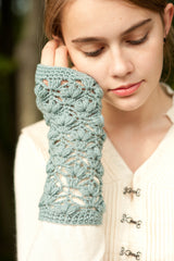 water lily mitts - pattern - Image 3