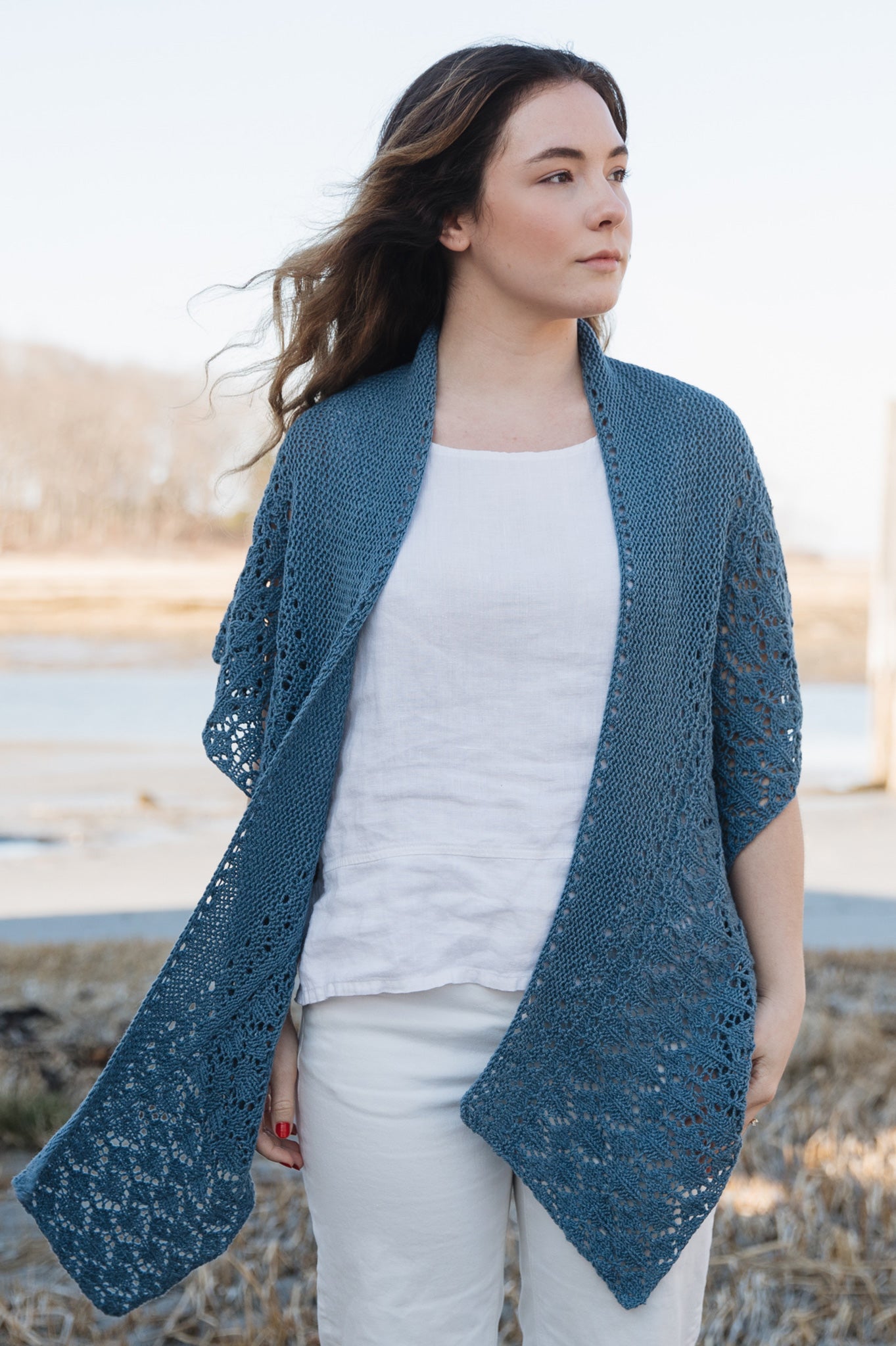 wayfarer shawl knitting pattern – Quince & Co.