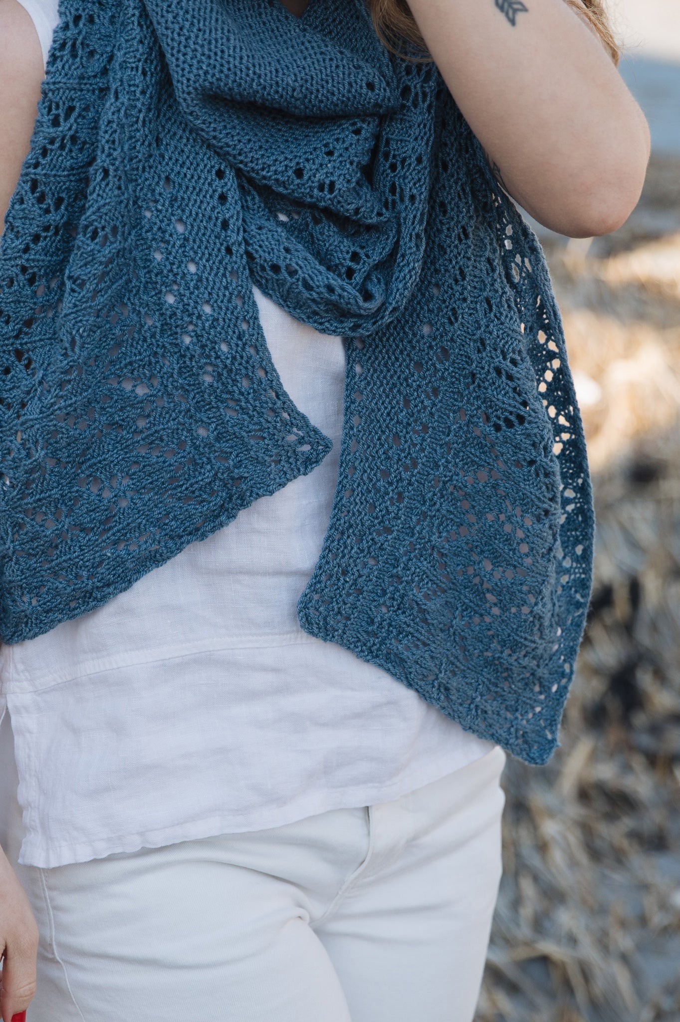 wayfarer shawl knitting pattern – Quince & Co.