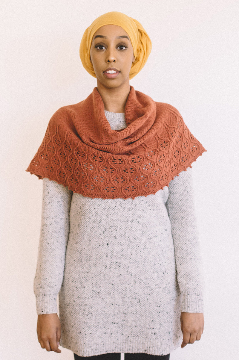 The Cluster Stitch Cowl- Crochet Kit - CeCe's Wool