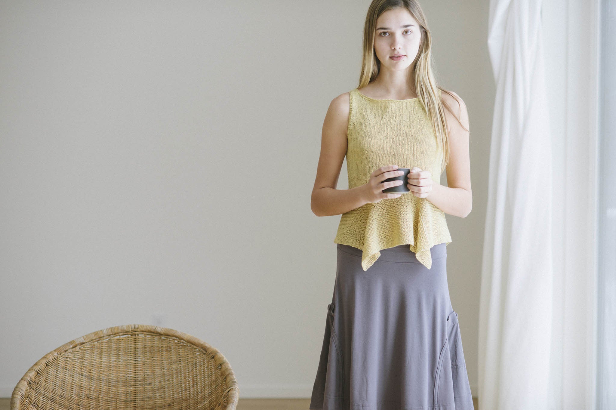 amalia shell knitting pattern – Quince & Co.