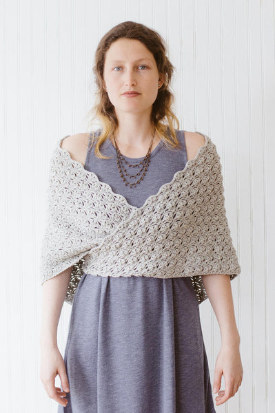 Andersen crochet shawl pattern – Quince & Co.