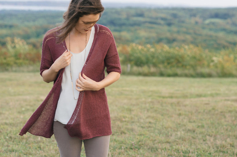 Quince Cardigan Brown – Meadows