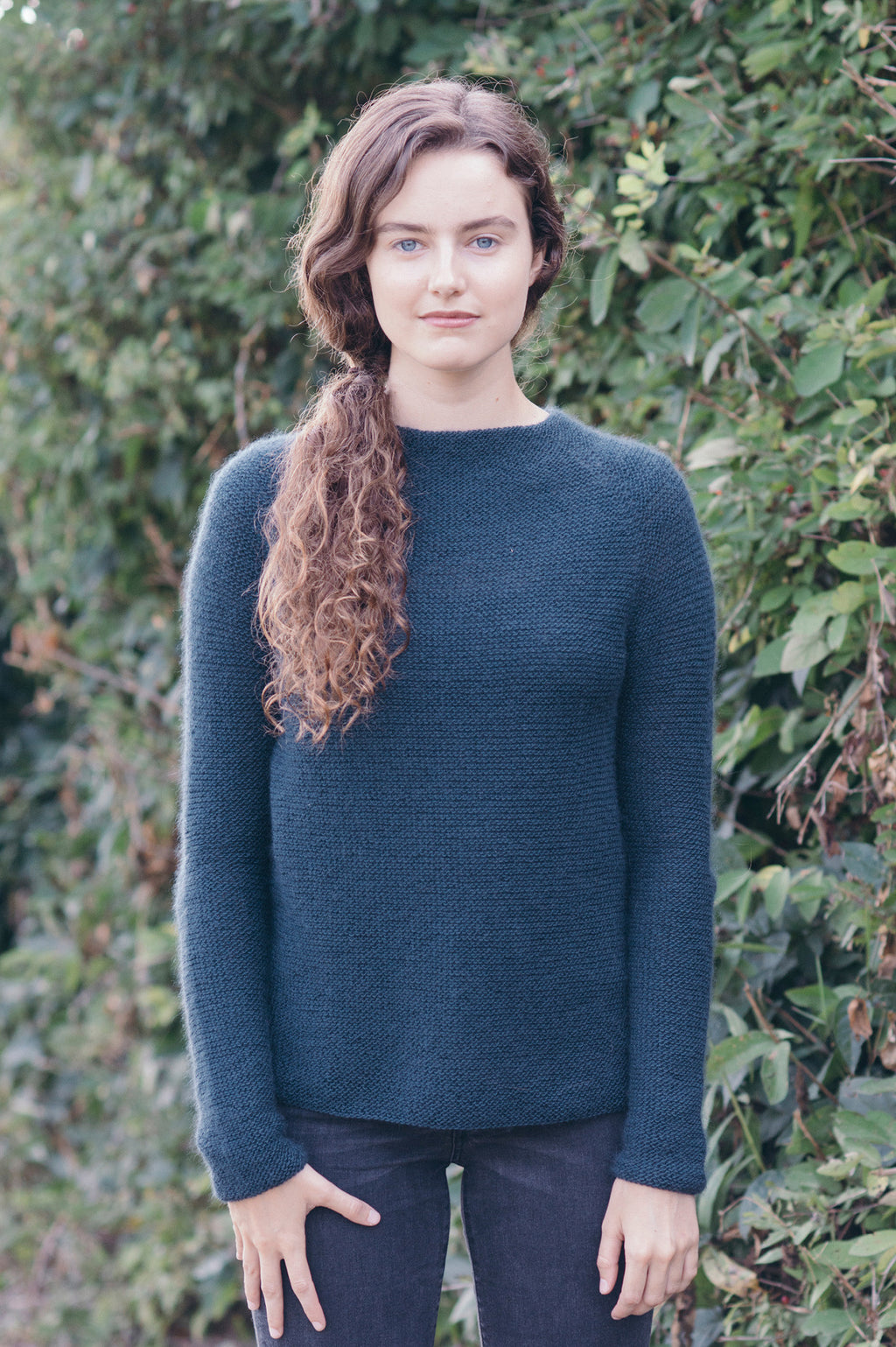 channel pullover knitting pattern – Quince & Co.